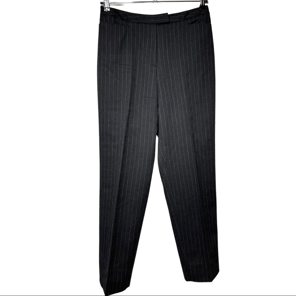 Alain Gerard Womens Vintage Wool Pinstripe Pant size 12